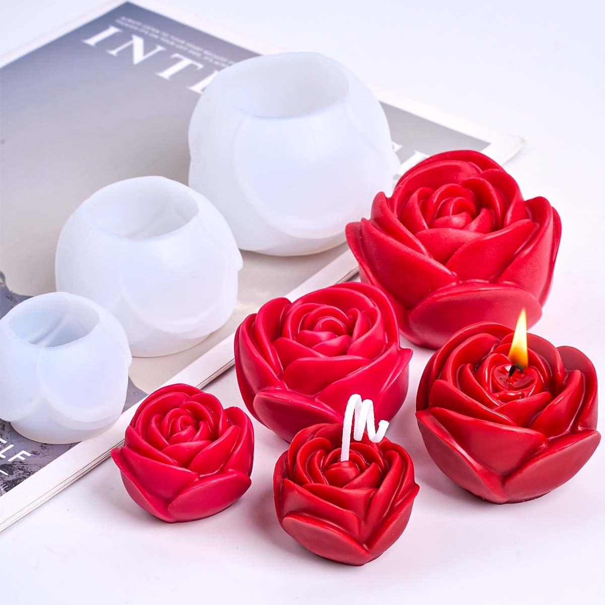 Candle Making Party - Moule à bougie en Silicone en
