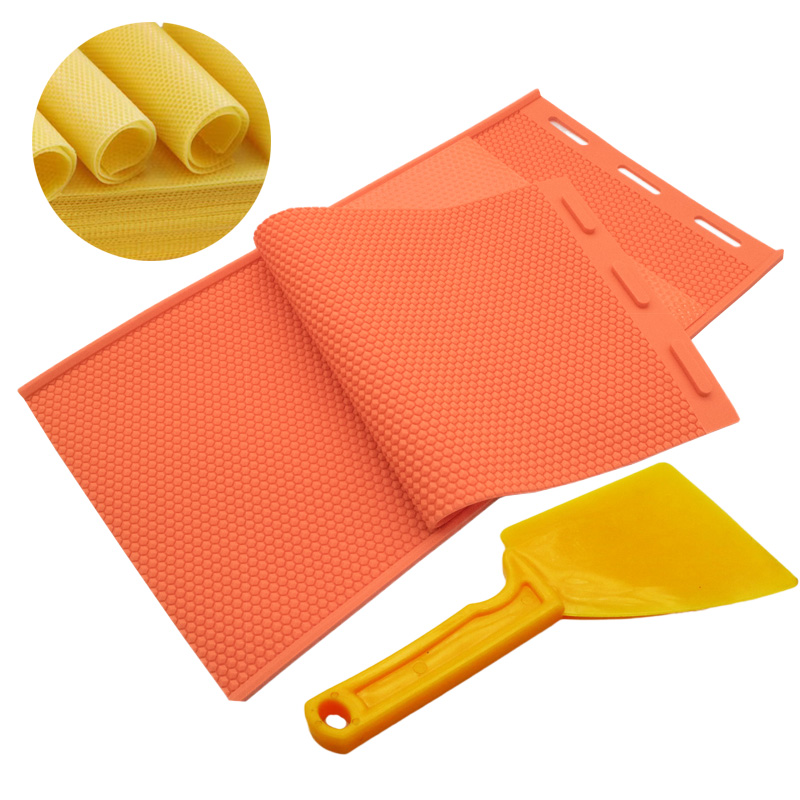 Candle Making With Beeswax - Feuille de presse à cire d'abeille