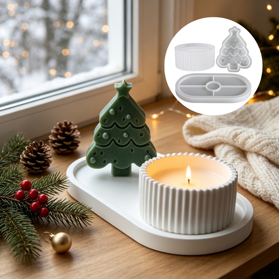 Ensemble de 3 moules en silico - Candle Making Kit Wholesale avis et prix