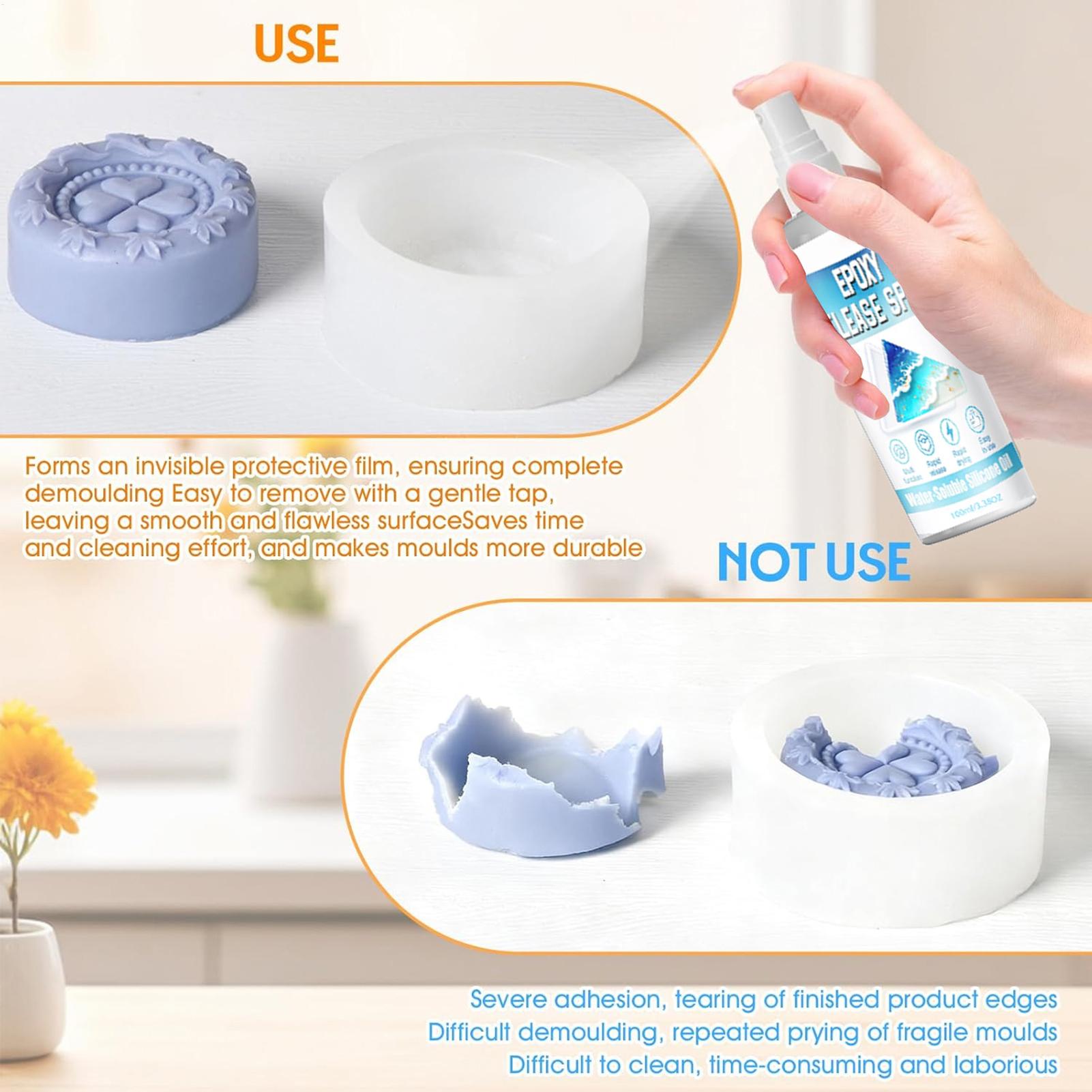 Spray de démoulage silicone, s - Candle Making Things avis et prix