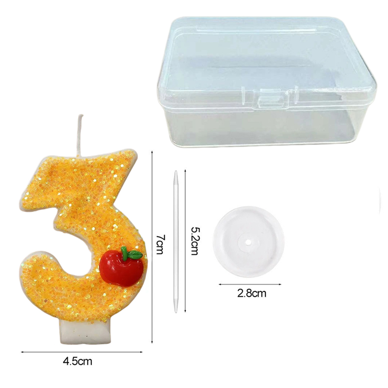 Bougie d'anniversaire numériqu - Candle Making Things avis et prix