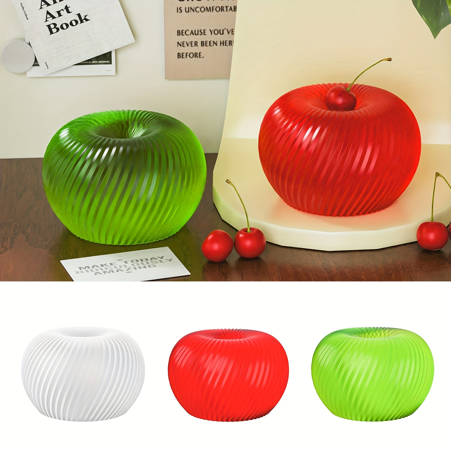 Un moule en silicone rouge ten - Candle Making Things avis et prix