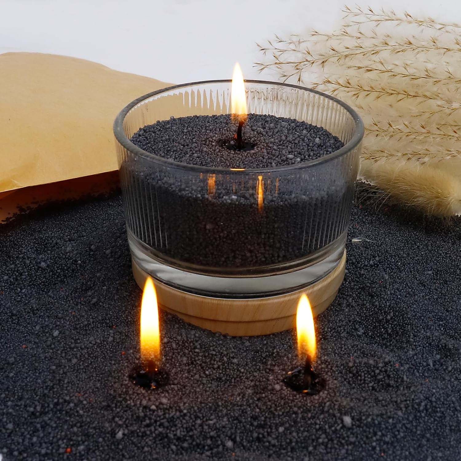 Sable noir pour bougies avec m - Candle Making With Beeswax avis et prix