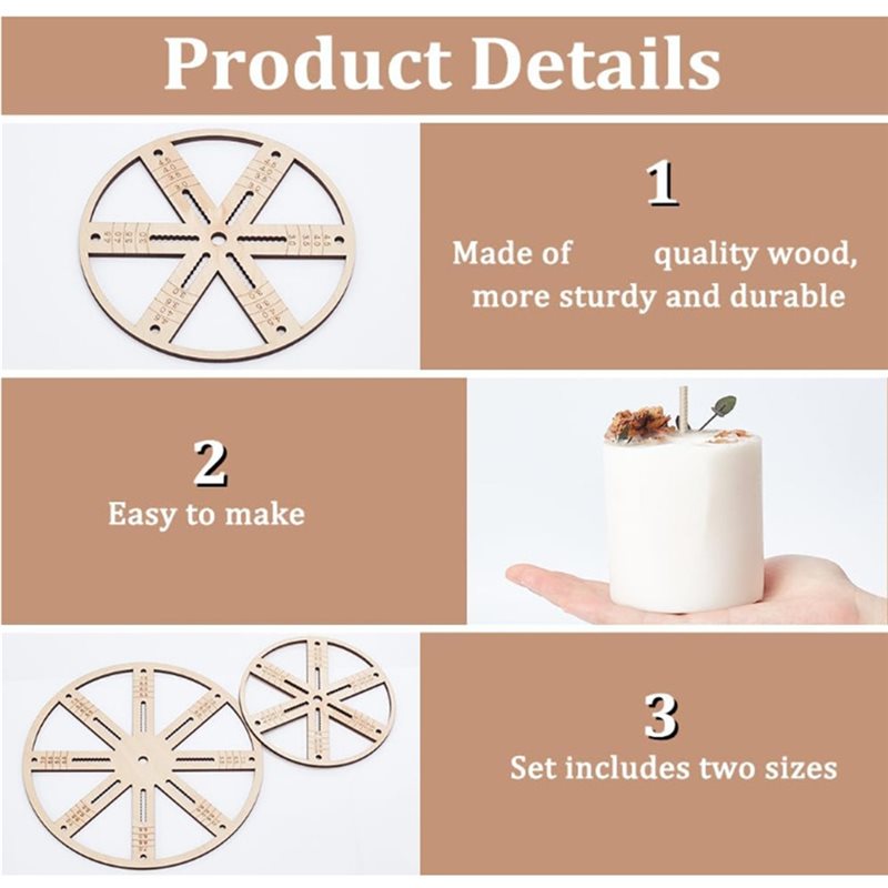 ABUI-Wick Holders, ensemble de - Candle Making Kit Wholesale avis et prix