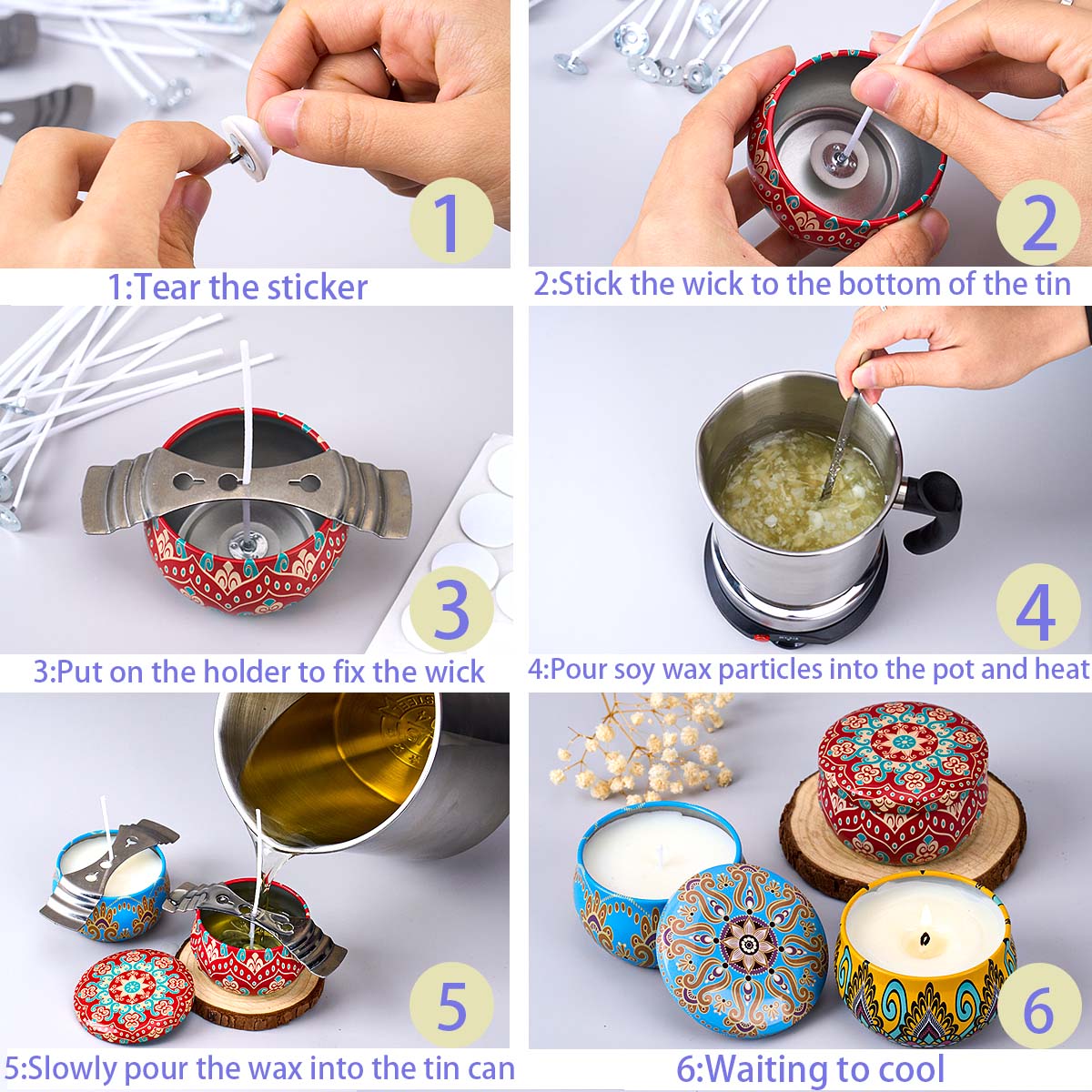 Kit d'outils pour la fabricati - Candle Making Kit Wholesale avis et prix