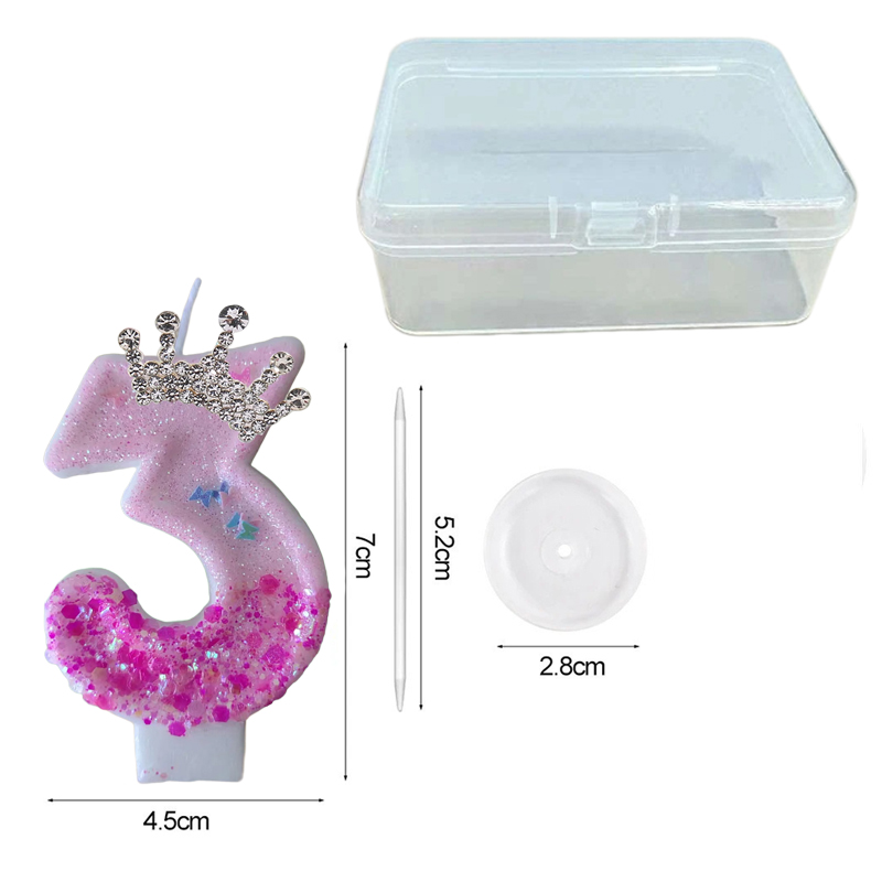 Bougie d'anniversaire numériqu - Candle Making Things avis et prix